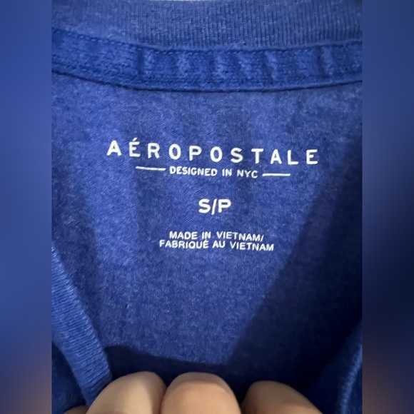 Aeropostale Blue NY 1987 Tee Size Small - Picture 4 of 5